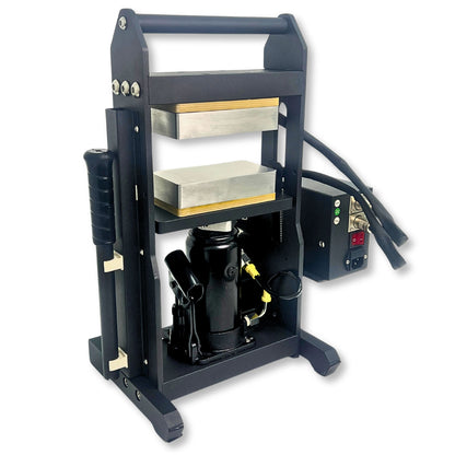 เครื่องอัดโรซินไฮดรอลิก RosinTEK™ CORE 10T พร้อมมาตรวัดแรงดัน