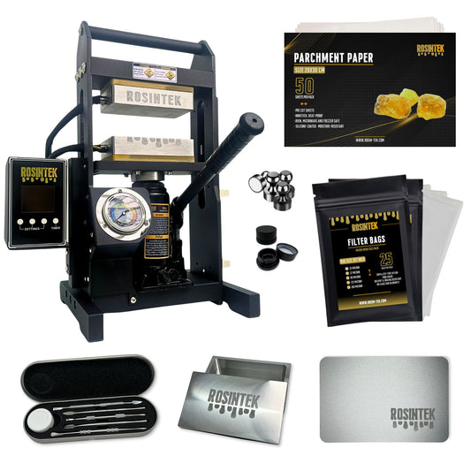 RosinTEK™ CORE 10T Hydraulic Rosin Press – Complete Package
