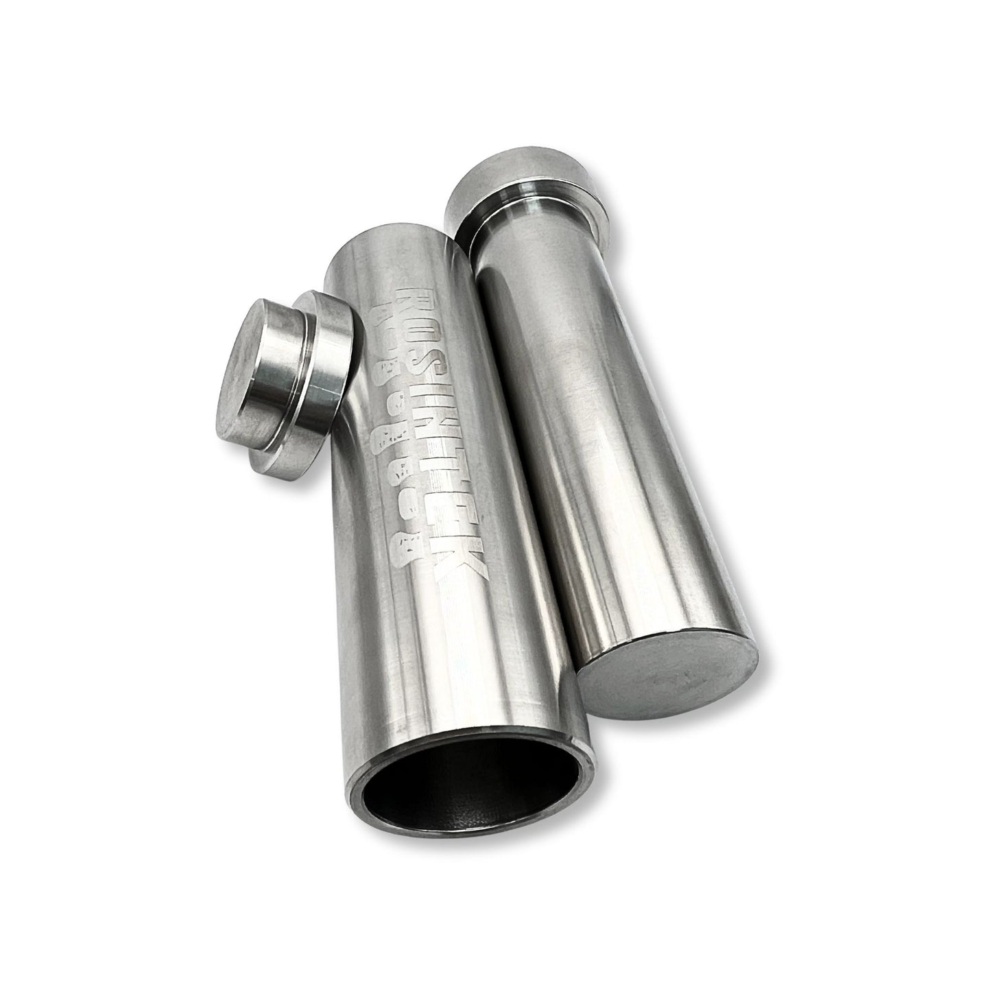 RosinTEK™ Cylinder Pre-Press Pollen Mold, Stainless Steel