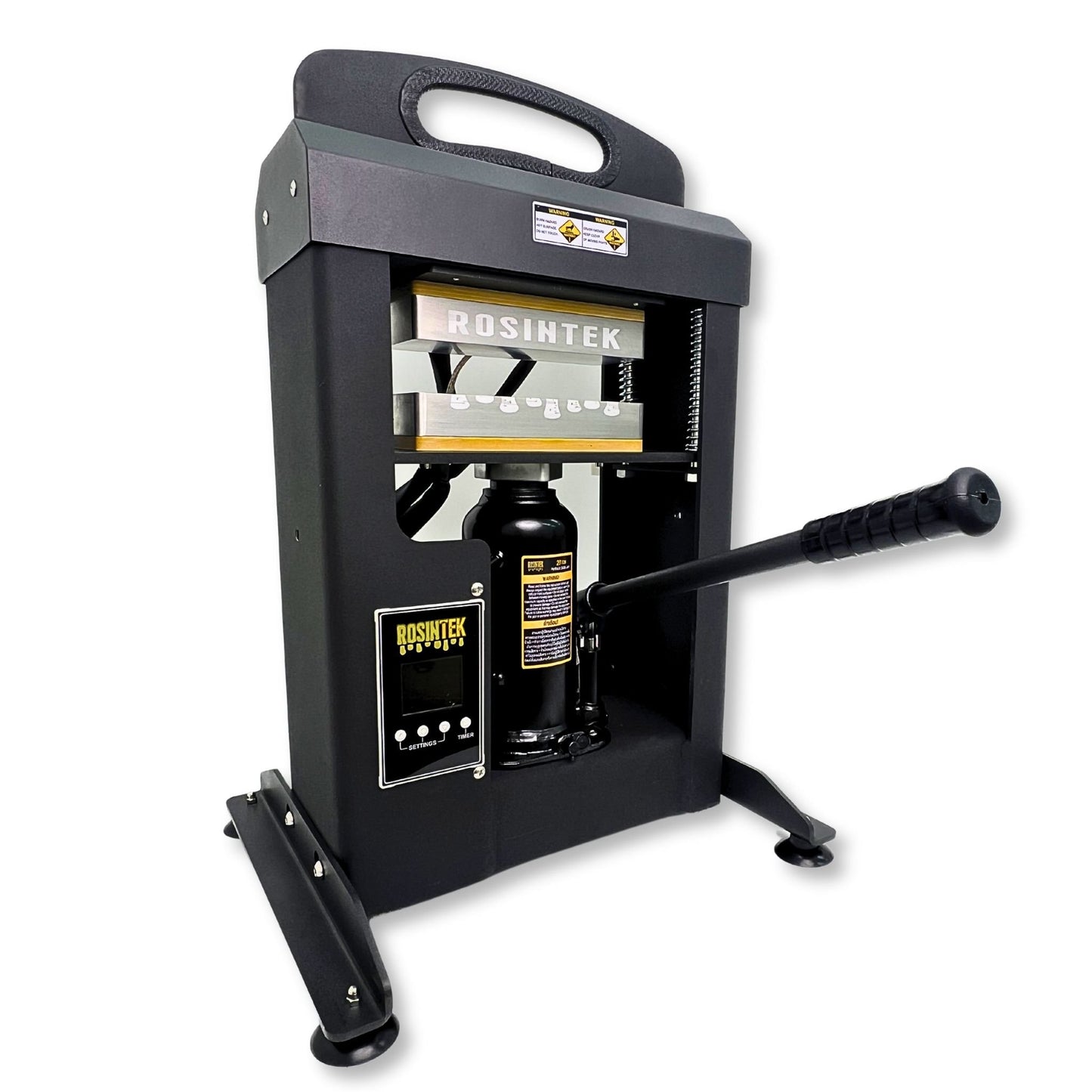 เครื่องรีดร้อนไฮดรอลิก RosinTEK™ ELITE 20T ขนาดแผ่น 76 x 203 มม.