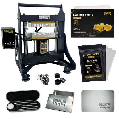 RosinTEK™ MASTER 20T Hydraulic Rosin Press - Complete Package